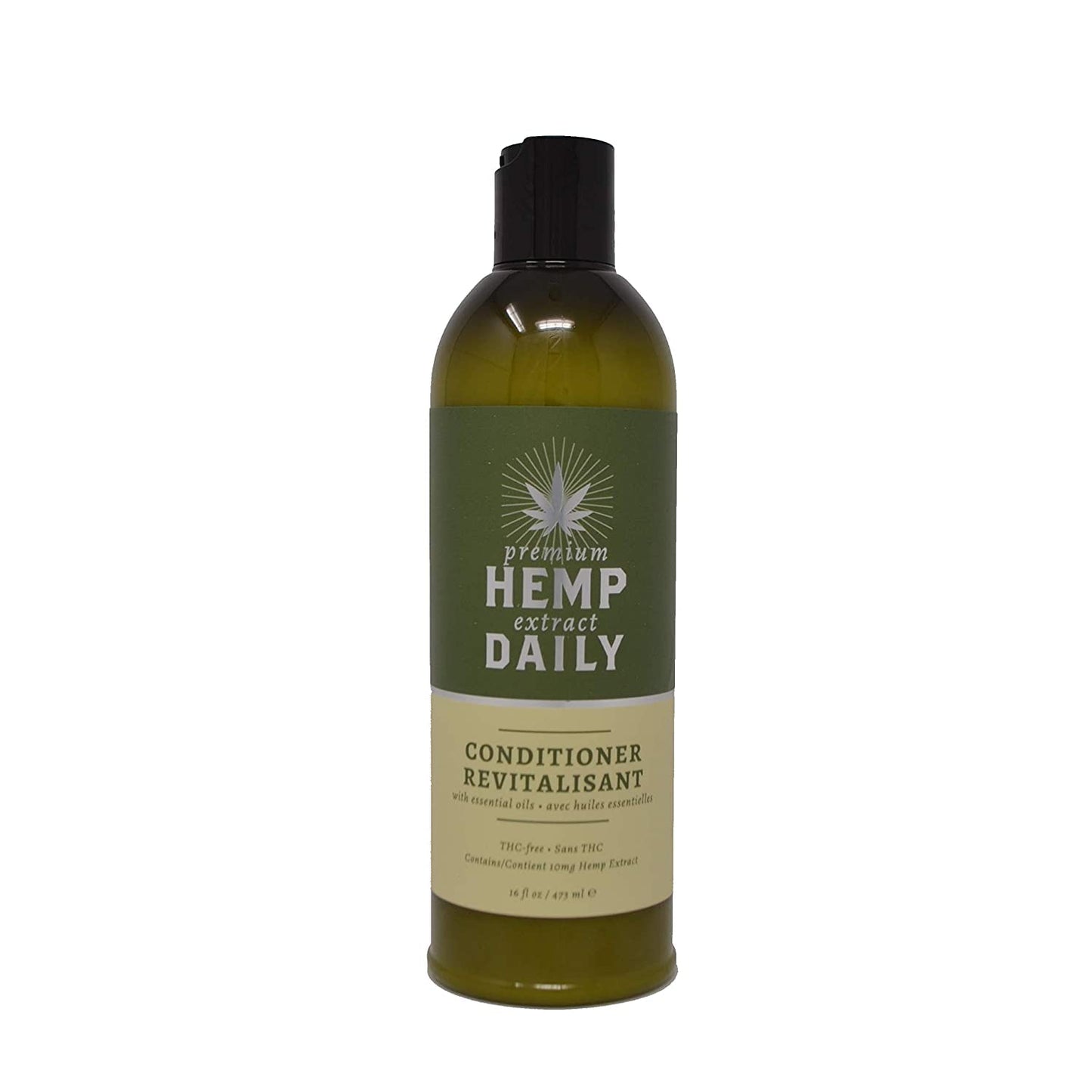 Hemp Daily Shampoo and Conditioner | Hemp, Argan, and Essential Oils | THC-free | 16 fl oz (Shampoo + Conditioner) Beauty & Personal Care Premium Hemp Extract Daily