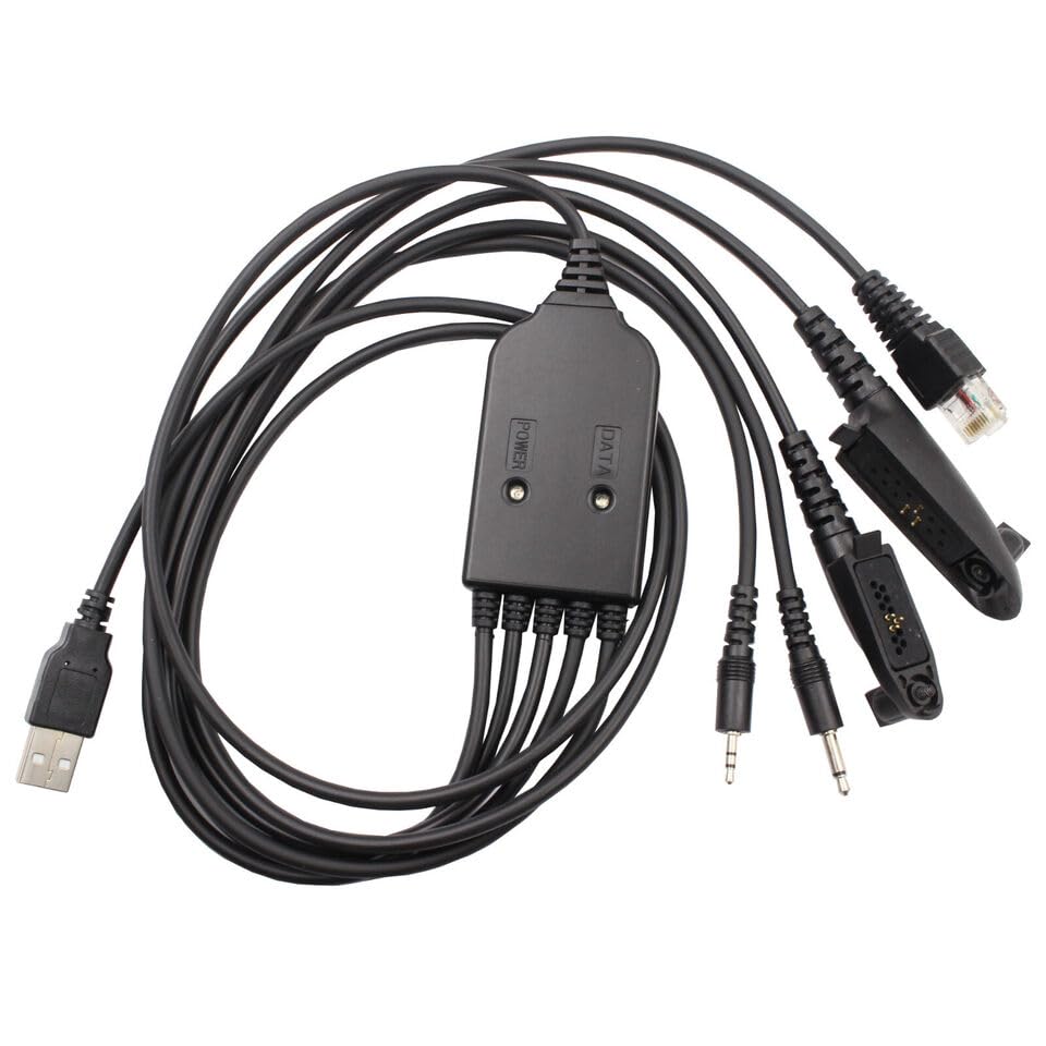 5 in 1 FTDI USB Programming Cable Fit for Fit for Motorola GM300 GM140 GM160 GM338 GM340 Beauty and Personal Care dreeong