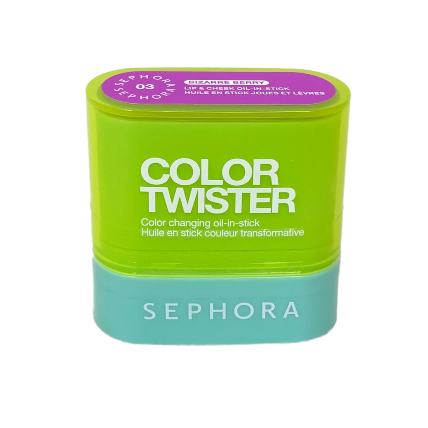 Sephora Collection Color Twister Color Changing Oil-in-Stick for Lip + Cheek - 03 Bizarre Berry - 0.29 oz / 8.5g Beauty & Personal Care SEPHORA