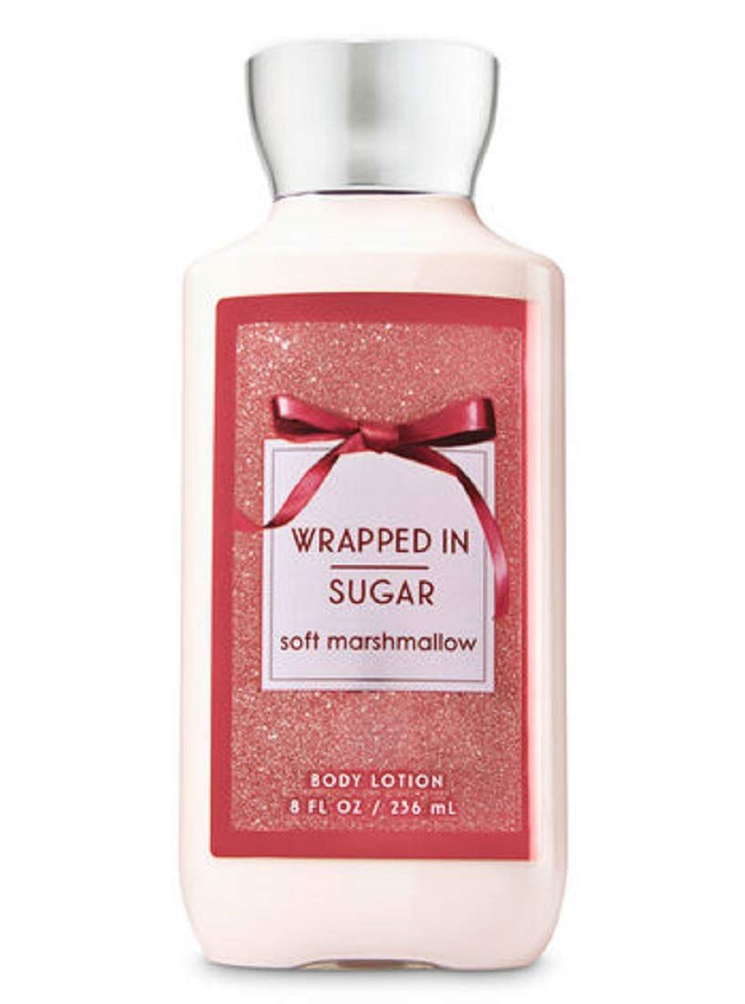Bath and Body Works Wrapped In Sugar Shea Vitamin E Lotion Original Tall Slender Bottle 8 Ounce Beauty & Personal Care Bath & Body Works