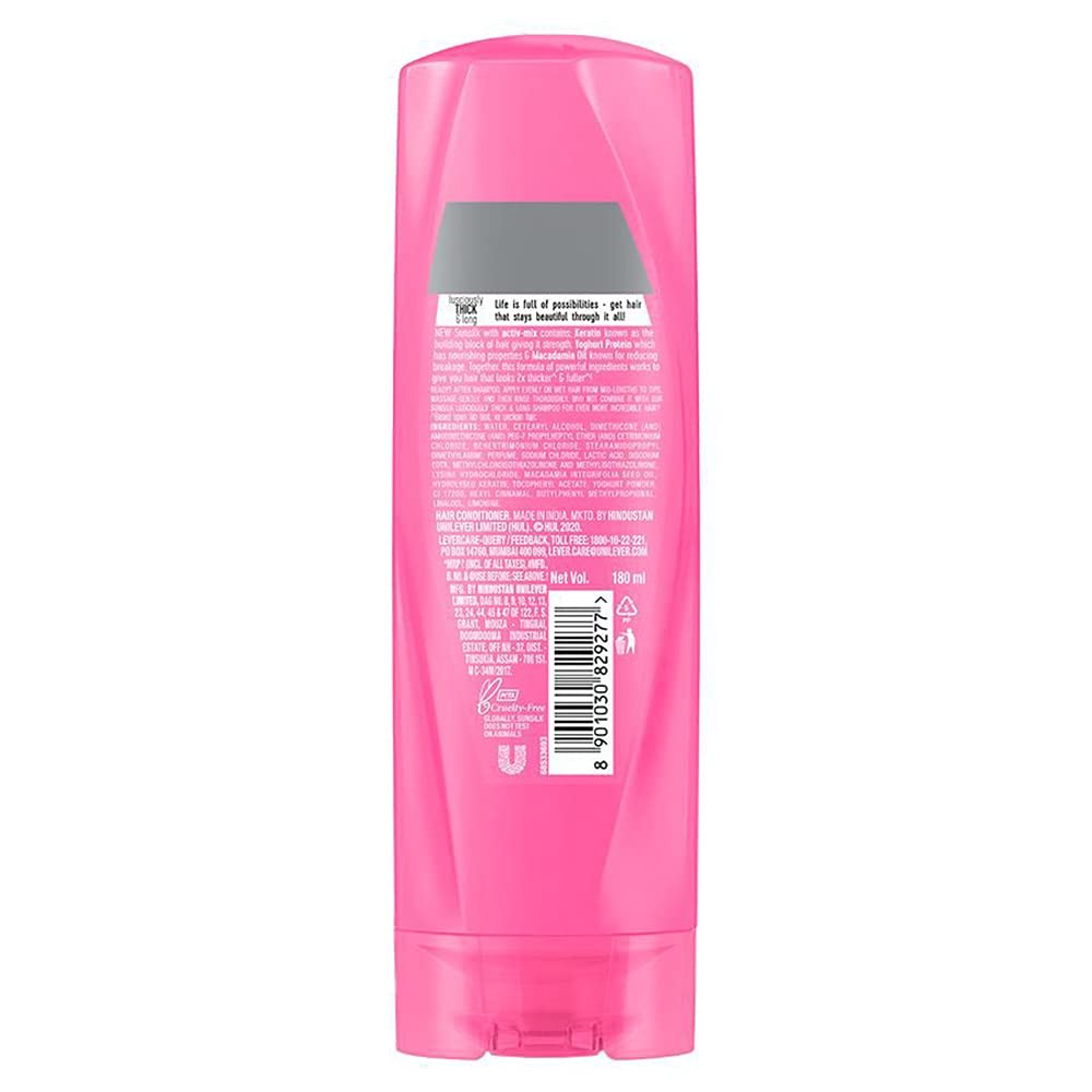 sunsilk Lusciously Thick and Long Conditioner (180ml) Beauty & Personal Care sunsilk