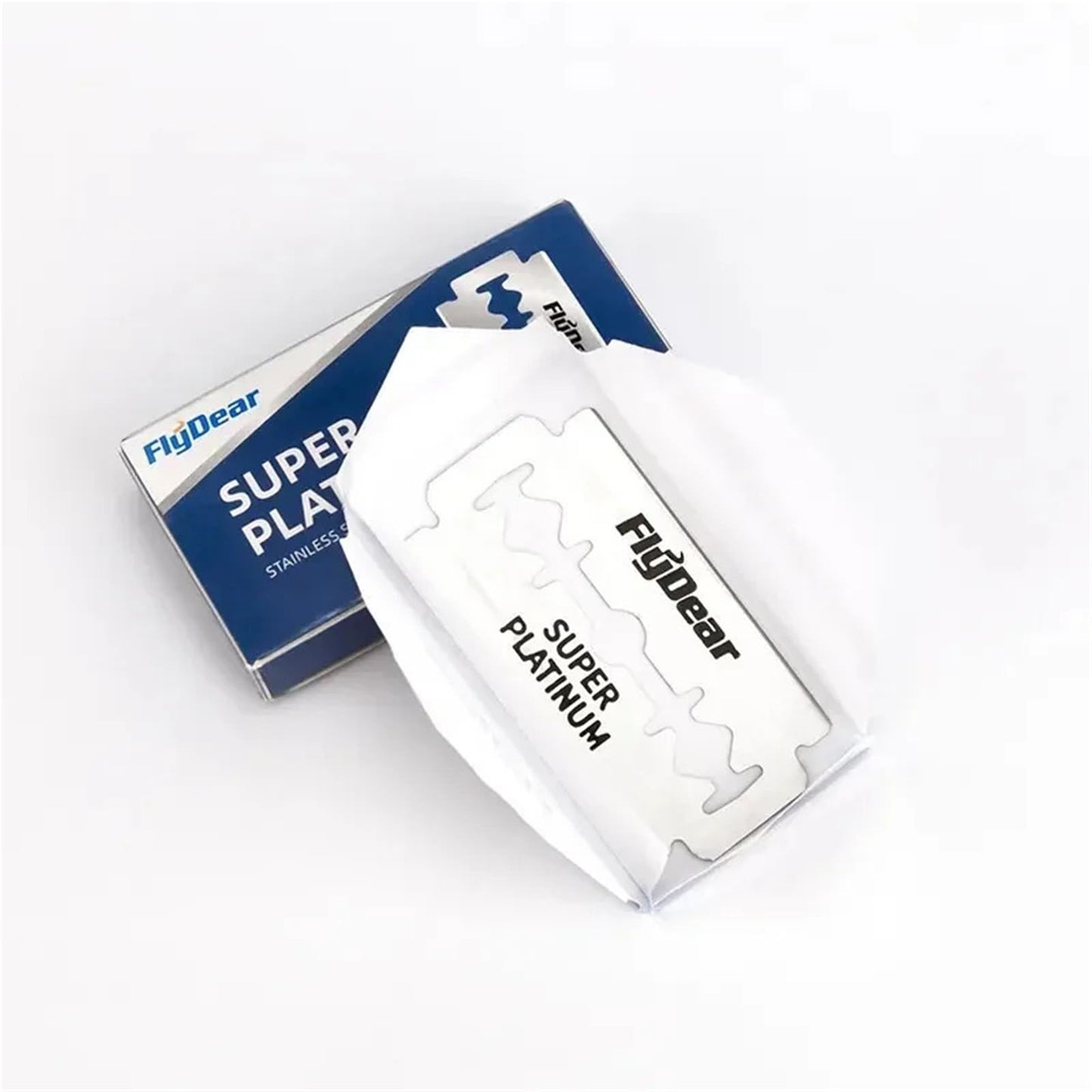 10-120pcs Stainless Steel Double-Sided Razor Blades, Durable Old-Fashioned Manual Blades For Professional Hairdressing And Barber Shop Tools(100pcs) Beauty and Personal Care ZWBXPVHE