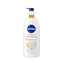 NIVEA Sheer Hydration Skin Firming Body Lotion with Q10 and Vitamin C, 72-Hour Body Moisturizer for Normal to Dry Skin, 16.9 Fl Oz Pump Bottle Beauty & Personal Care NIVEA