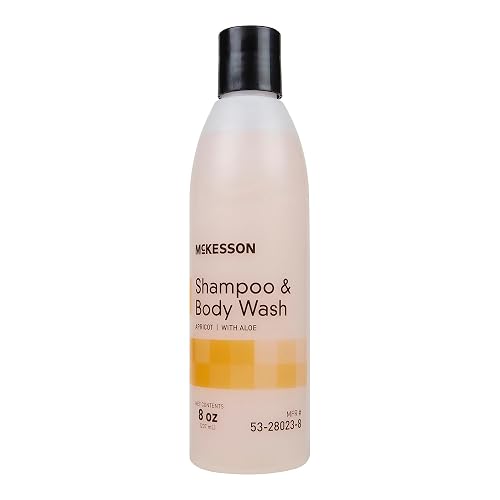 McKesson Shampoo and Body Wash with Aloe, Apricot Scent, 8 oz, 1 Count Beauty & Personal Care McKesson