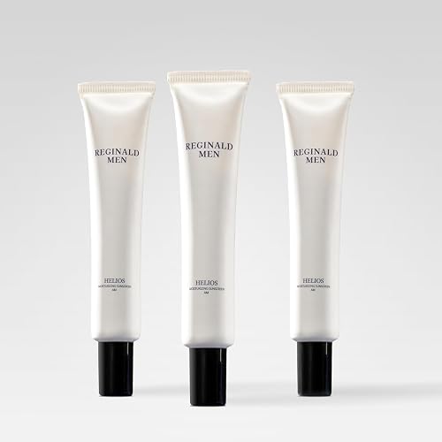 Reginald Men Helios Moisturizing Sunscreen AM Spf 50+ PA++++ (Pack of 3) Beauty & Personal Care Reginald Men