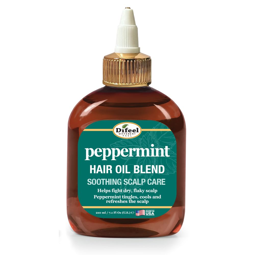Difeel Peppermint Scalp Care Hair Oil 7.1 Ounces