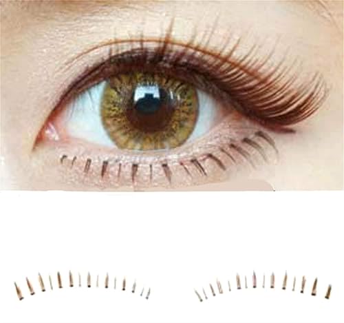 Dorisue Bottom lashes Natural Lower lashes Bottom eyelashes Black or Brown Eyelashes natural look face lashes set 10 Pairs lashes pack Beauty & Personal Care Dorisue
