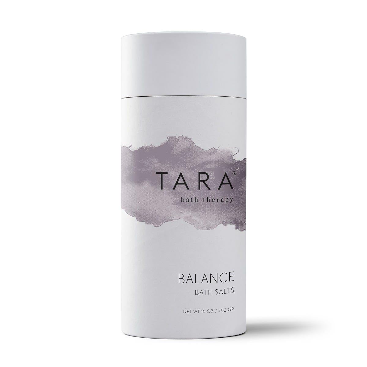 TARA Spa Therapy Balance Bath Salts - Harmonizing Aromatherapy Soak with Vetiver & Ylang Ylang, 100% Pure Essential Oils, 16 oz Beauty and Personal Care TARA