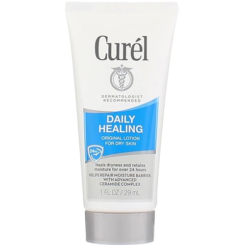 Curel Daily Healing Original Lotion | 1 Ounce Travel Size | (Pack of 4) Beauty & Personal Care Curel