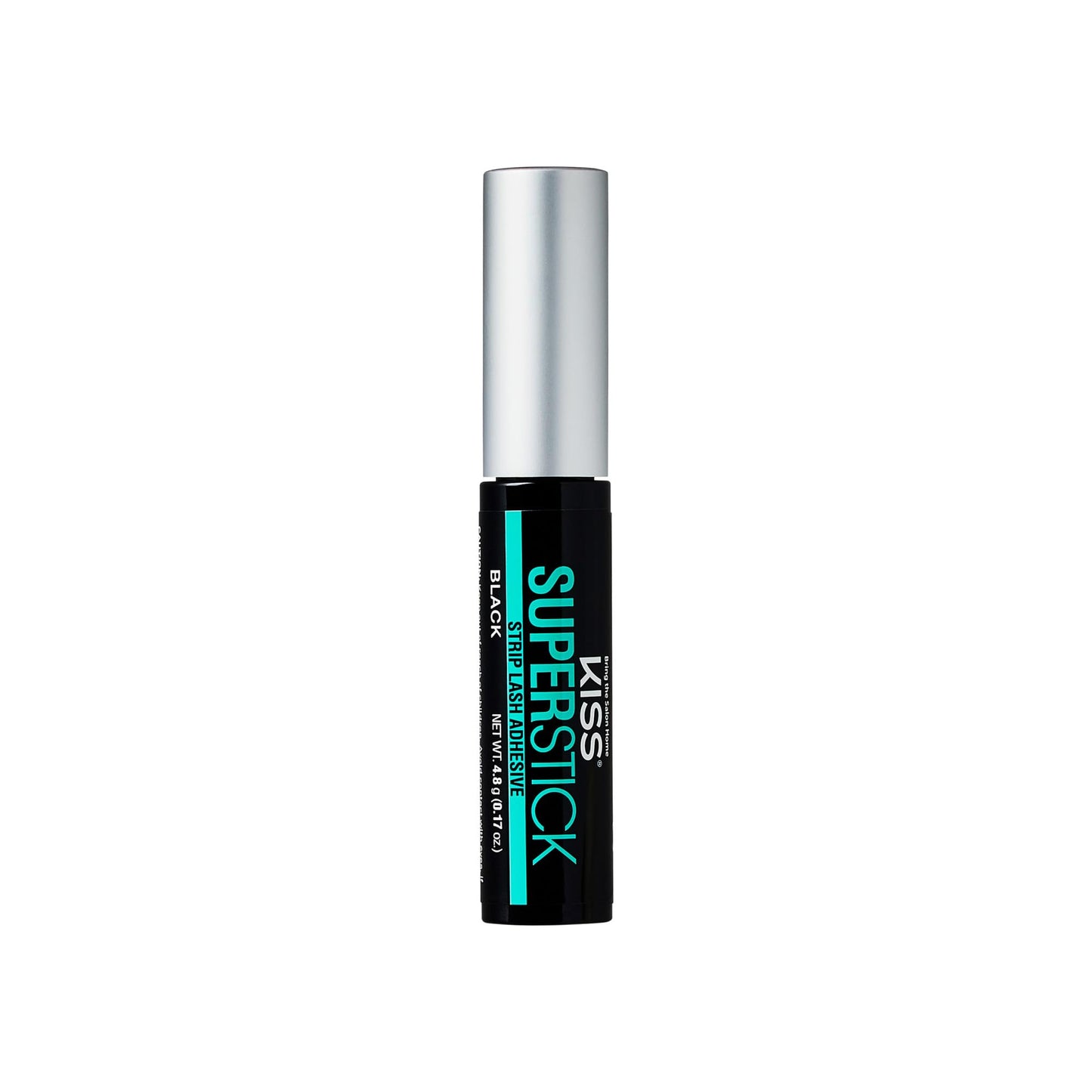 Kiss SuperStick Lash Glue for Strip Eyelashes, Black, 0.17 Oz (4.8 g), Dermatologist-Tested, Extended Wear Lash Adhesive, Easy-to-Apply Quick-Dry Beauty and Personal Care KISS