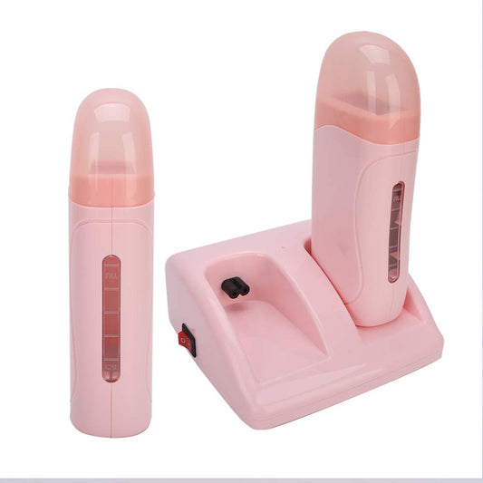 Pongnas Portable Wax Warmer, Professional Double Depilatory Wax Warmer, 40W Hair Removal Machine, Electric Depilatory Roll On Heater Home Machine Beauty and Personal Care Pongnas