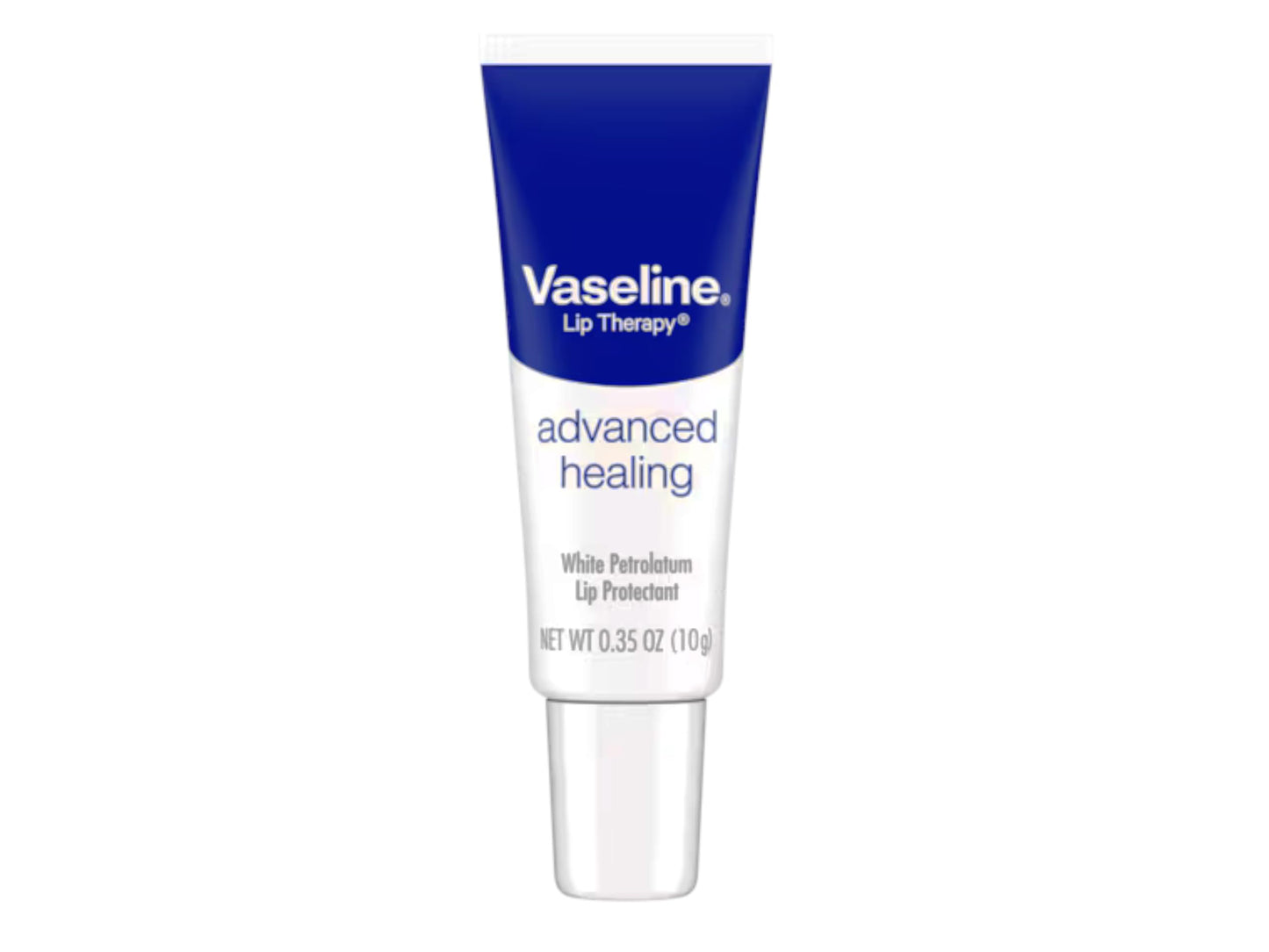 Vaseline Lip Therapy Lip Balm Tube, Advanced Healing Lip Protectant, 0.35 OZ - 11 Pack Beauty and Personal Care Vaseline
