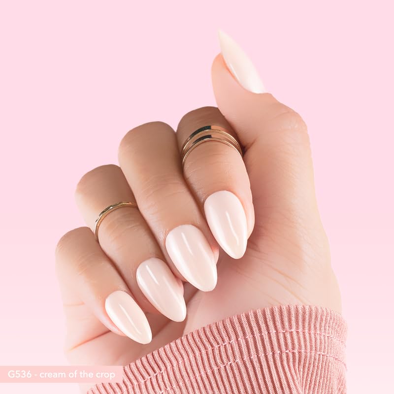 Kiara Sky Gelly Tips Starter Kit | Includes Prep, Primer, Builder, Top Coat, Tips | Almond Short Beauty & Personal Care KIARA SKY