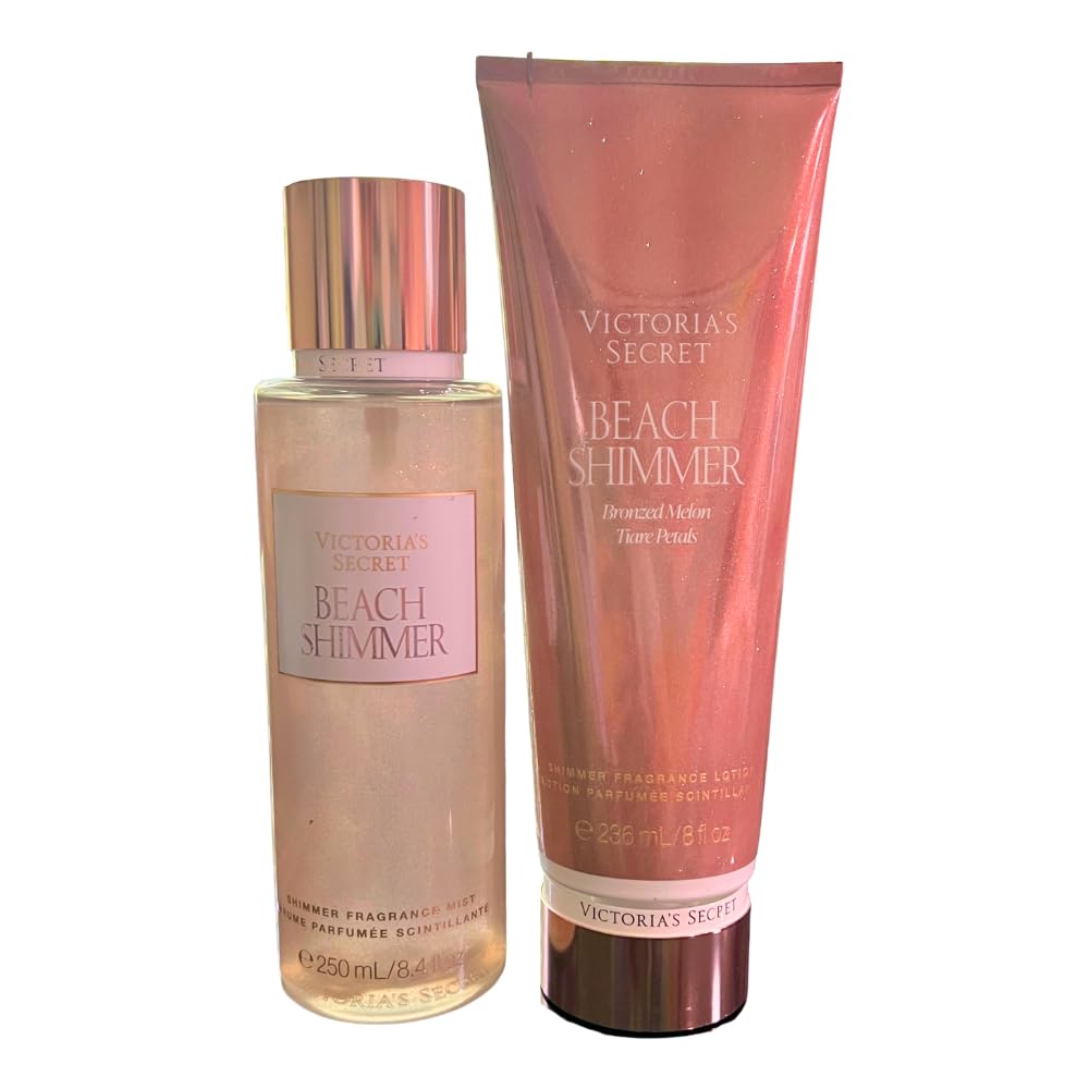 Victoria's Secret Fragrance Mist & Lotion - Summer Collection 2-Piece Bundle for Women (Beach Shimmer) Beauty & Personal Care Victoria's Secret
