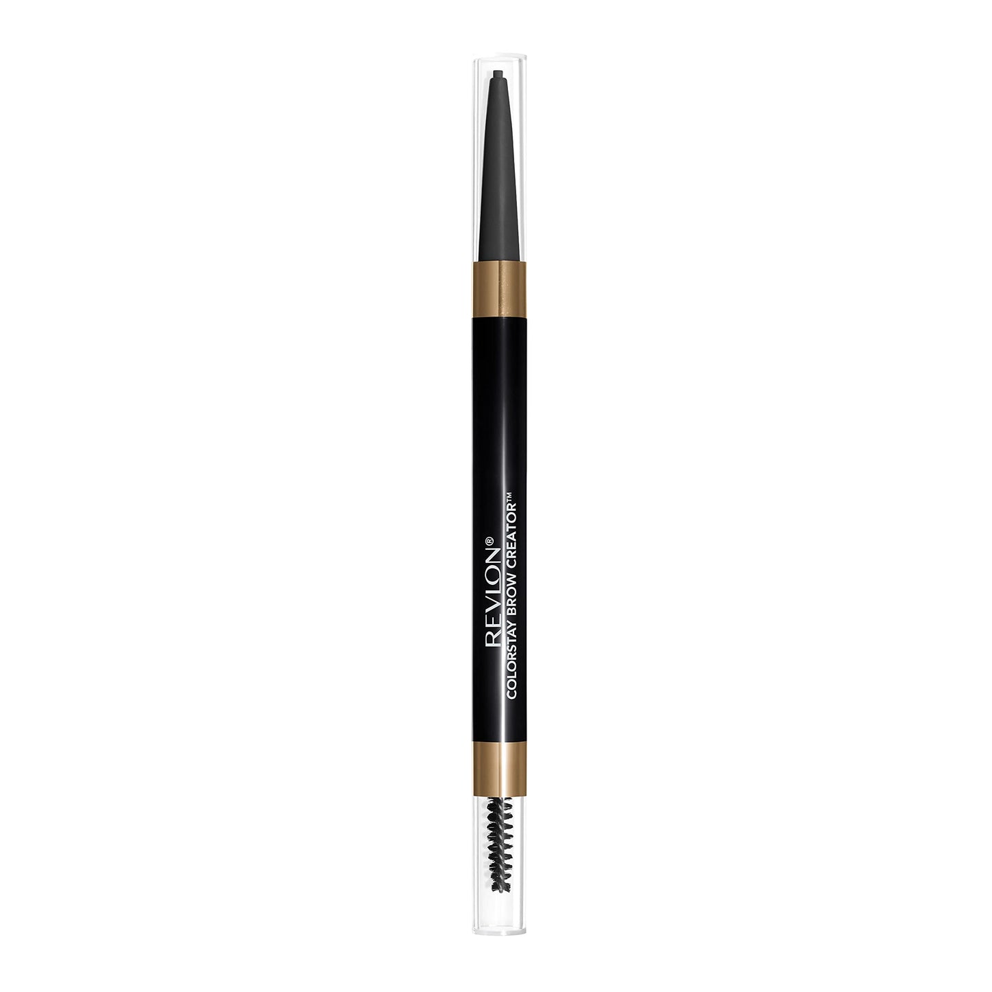 Revlon Colorstay Eyebrow Pencil Creator with Powder & Spoolie Brush to Fill, Define, Sculpt, Shape & Diffuse Perfect Brows, Graphite (645) 0.23 oz Beauty & Personal Care REVLON