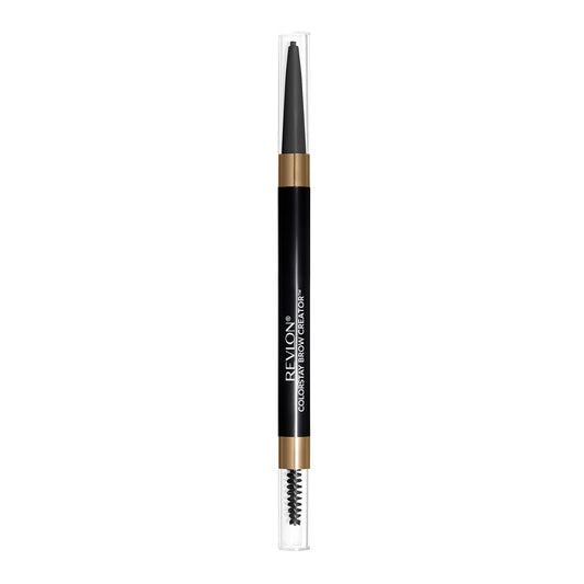 Revlon Colorstay Eyebrow Pencil Creator with Powder & Spoolie Brush to Fill, Define, Sculpt, Shape & Diffuse Perfect Brows, Graphite (645) 0.23 oz Beauty & Personal Care REVLON