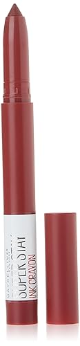 Maybelline Super Stay Ink Crayon Lipstick Makeup, Precision Tip Matte Lip Crayon with Built-in Sharpener, Longwear Up To 8Hrs, Make It Happen, Berry Beauty & Personal Care MAYBELLINE