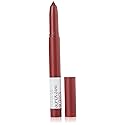 Maybelline Super Stay Ink Crayon Lipstick Makeup, Precision Tip Matte Lip Crayon with Built-in Sharpener, Longwear Up To 8Hrs, Make It Happen, Berry Beauty & Personal Care MAYBELLINE