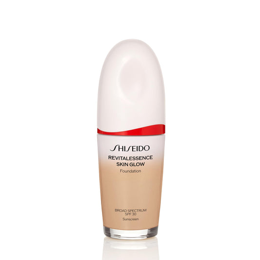 Shiseido RevitalEssence Skin Glow Foundation SPF 30, 260 Cashmere - Buildable, Medium Coverage - 24-HR Hydration & 12-HR Wear - Transfer, Crease Beauty & Personal Care Shiseido