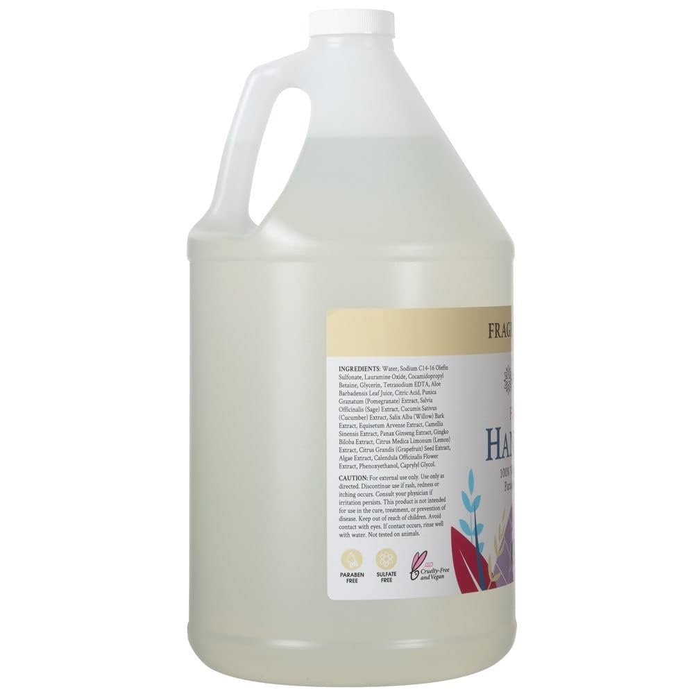 Ginger Lily Farms Botanicals All-Purpose Foaming Hand Soap Refill, Fragrance Free, 100% Vegan & Cruelty-Free, Unscented, 1 Gallon (Pack of 4) Beauty & Personal Care Ginger Lily Farms