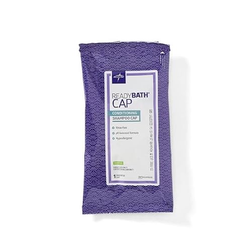 (EA) Scented ReadyBath Shampoo Caps Beauty & Personal Care Medline