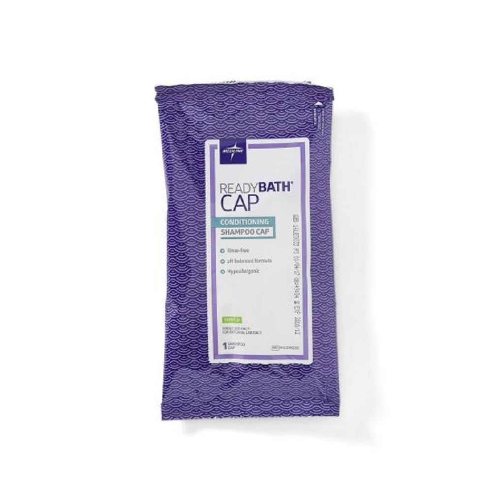 (EA) Scented ReadyBath Shampoo Caps Beauty & Personal Care Medline