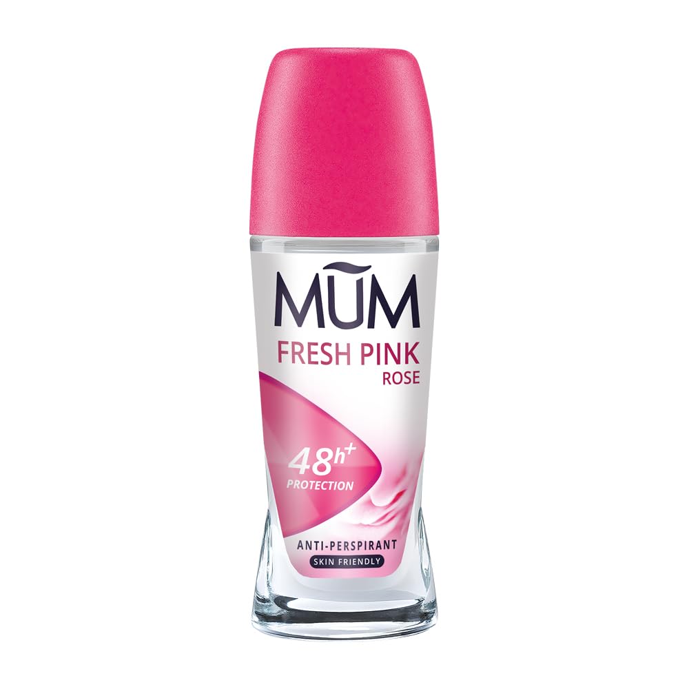 Mum Fresh Pink Rose Perfumed 48 Hours Plus Protection Anti-Perspirant, 50 ml, Pack of 6 192103/c Beauty and Personal Care MUM