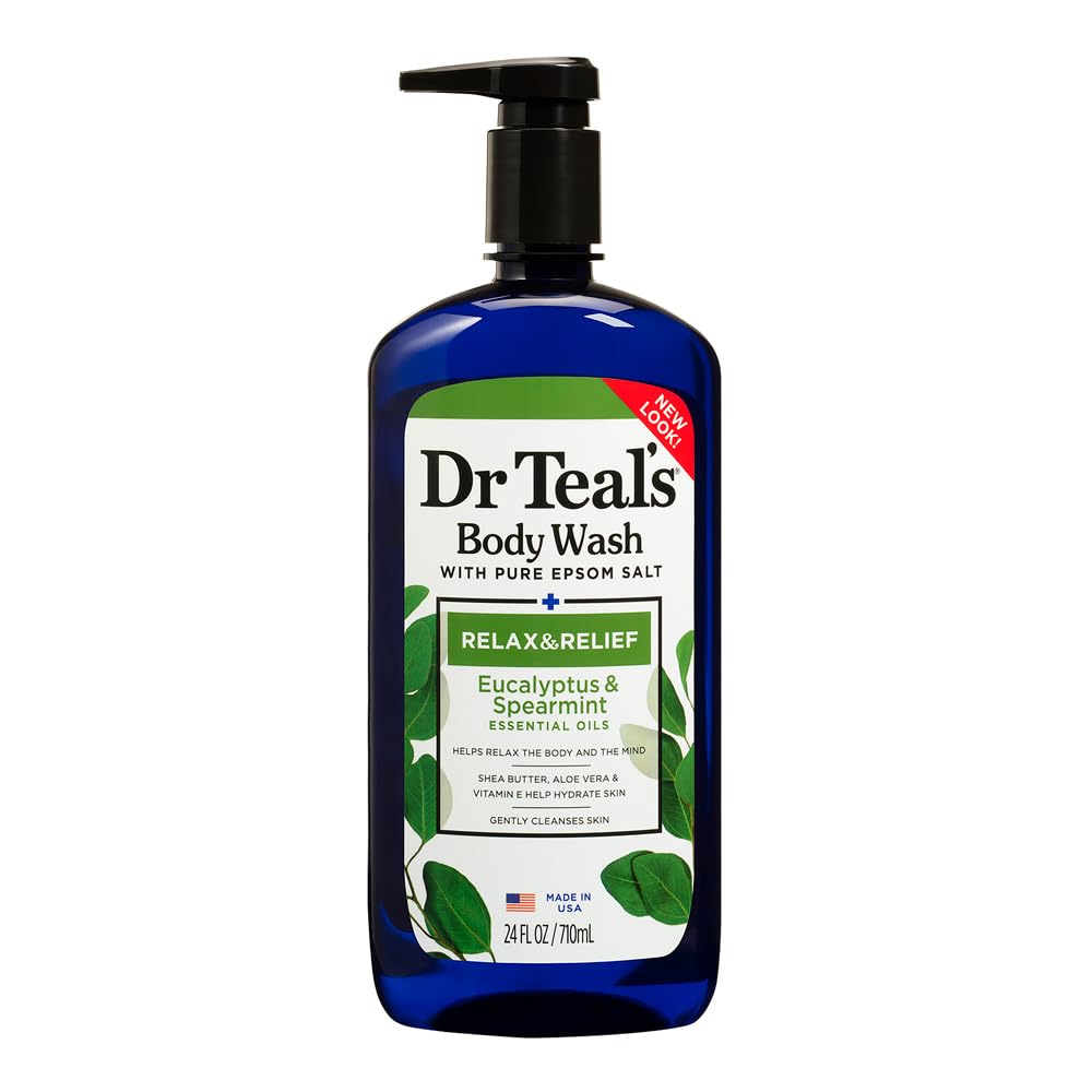 Dr Teal's Ultra Moisturizing Body Wash Relax and Relief with Eucalyptus Spearmint, 24 Fluid Ounce Beauty & Personal Care Dr Teal's