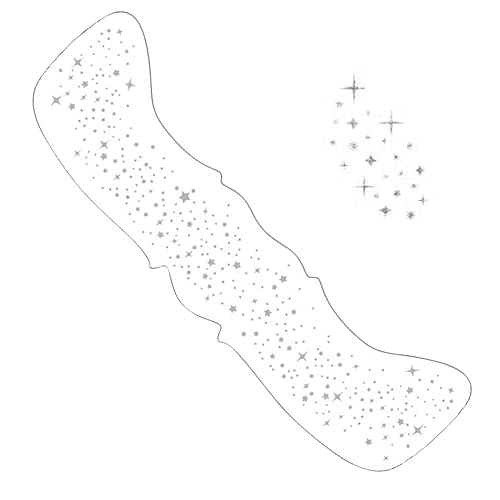 Makeup Glitter Speckle Patches for Face | Waterproof Speckles Patches Decor,Face Glitter Makeup Speckle,Safe and Harmless Makeup Tool Beauty & Personal Care Shakven