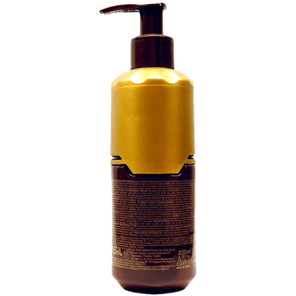 Nishman Beard & Mustache Cream Conditioner 200 ml Beauty and Personal Care nishman