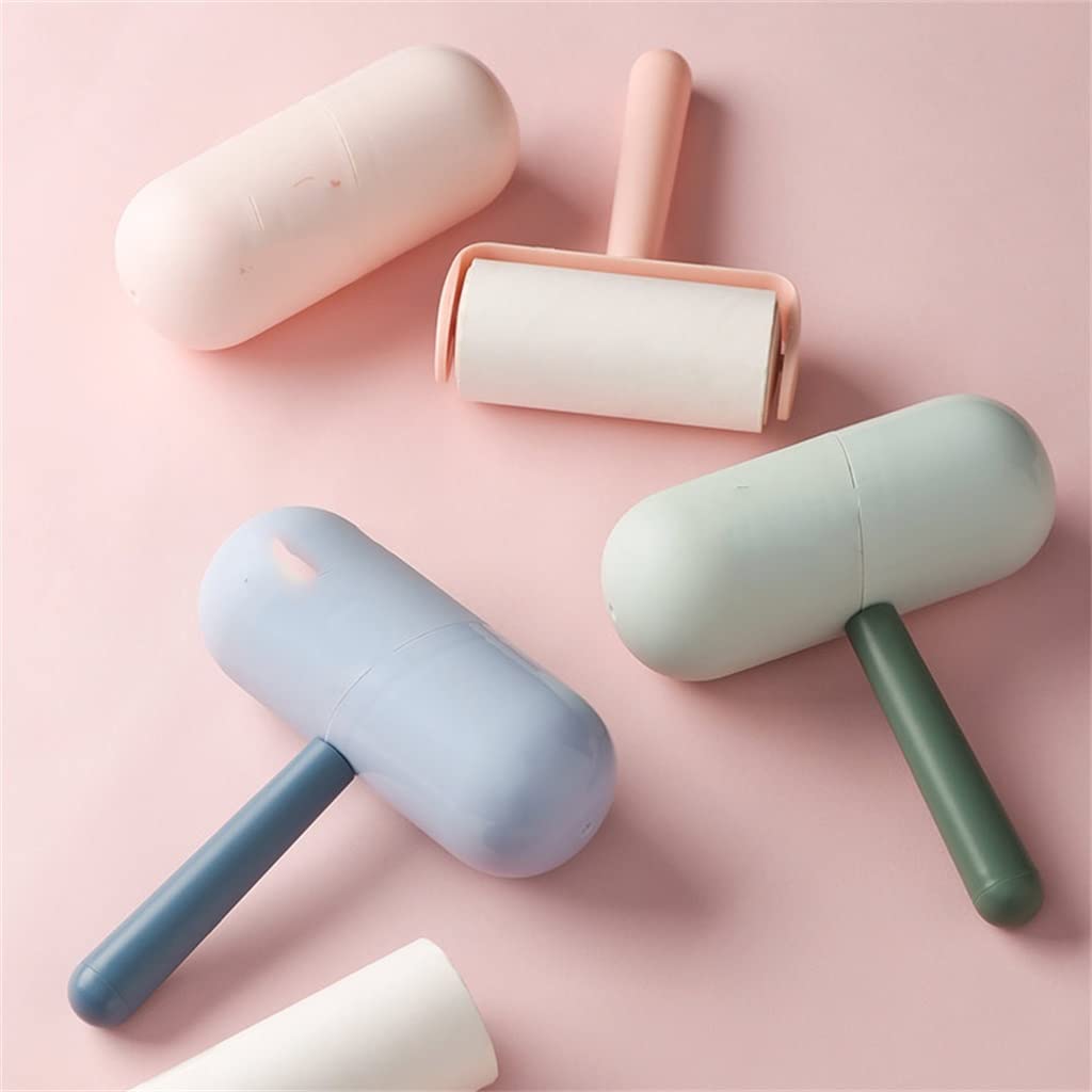 HIONJIN Sticky Hair Sticker tearable Roller Brush roll Paper Depilatory Hair Remover Clothing Cleaning Sticky Hair Roller Sticky Cylinder(Gray) Beauty and Personal Care HIONJIN