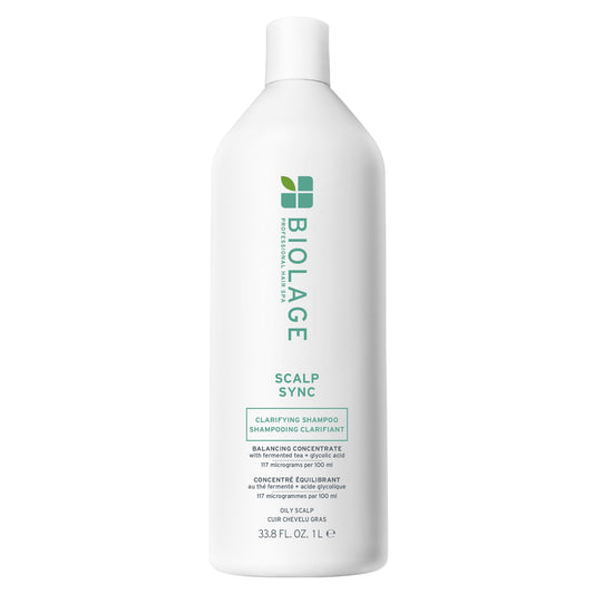 Biolage Scalp Sync Clarifying Shampoo - Residue & Buildup Remover, For Oily Scalp, Fermented Tea & Glycolic Acid, Vegan & Paraben-Free Beauty and Personal Care Biolage Default Title