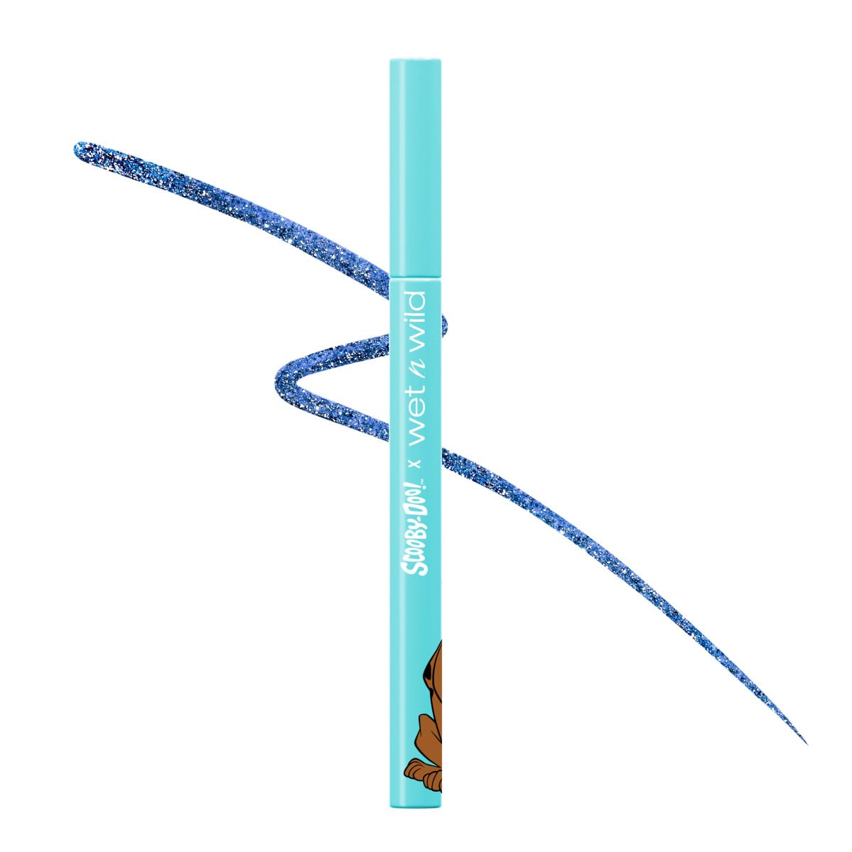 wet n wild Scooby Doo Old School Swag Shimmer Liquid Eyeliner - Glitter-Infused Formula for Bold Eye Looks, Easy Glide Precision Tip, Cruelty-Free Beauty & Personal Care wet n wild