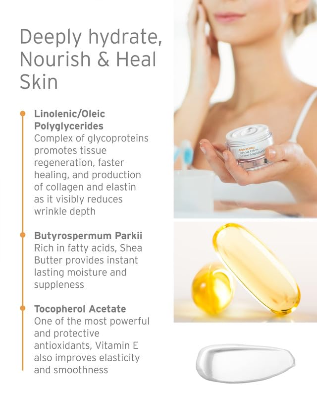 Kerstin Florian Rescue Creme | Hydrating Face Moisturizer for Dry Skin | Day & Night Cream to Boost Collagen & Elastin, Reduce Wrinkles | 1.7 fl oz Beauty & Personal Care Kerstin Florian