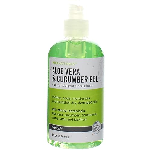 MIKA NATURALS Aloe Vera & Cucumber Gel (8 oz.) Beauty & Personal Care MIKA NATURALS