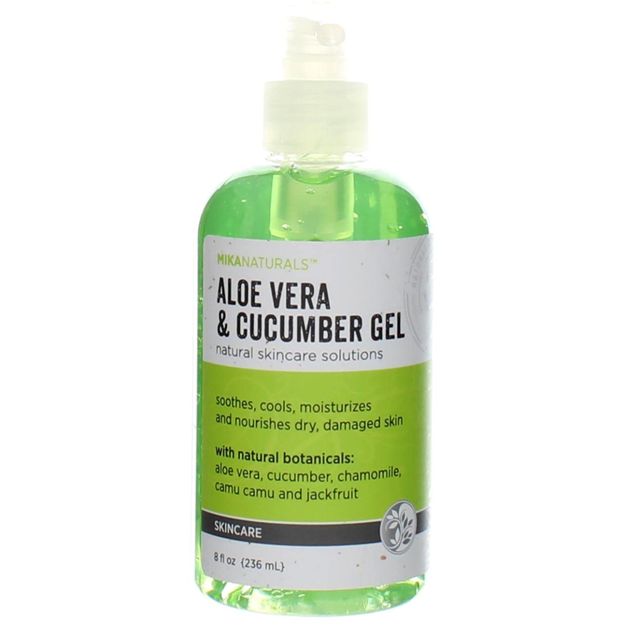 MIKA NATURALS Aloe Vera & Cucumber Gel (8 oz.) Beauty & Personal Care MIKA NATURALS