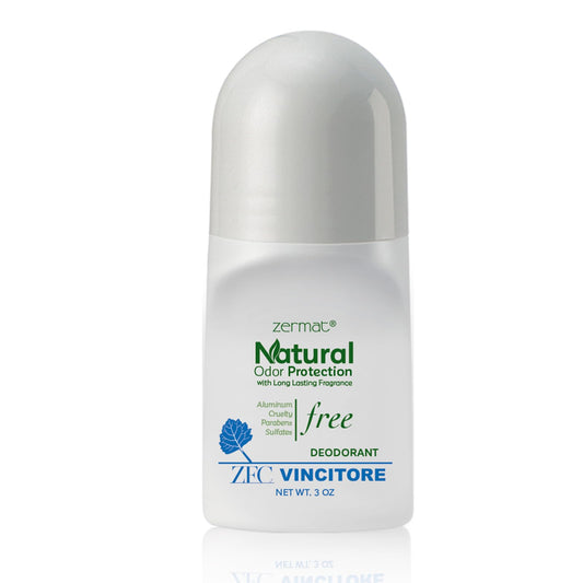 Zermat Zentimento Vincitore, Natural Roll-On Deodorant, 3 Oz. Beauty and Personal Care Zermat
