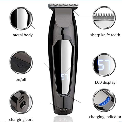 ZUIAI Charging Hair Trimmer Shaving Machine Electric Hair Clippers Men's Hair Cutter Barber Beauty and Personal Care ZUIAI