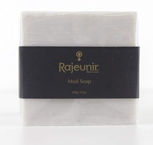 Rajeunir Dead Sea Minerals Anti Aging Mud Soap - Cleanse, Replenish and Revitalize Your Skin and Body While Removing Oil-Based Debris and Impurities Beauty & Personal Care Rajeunir Black Caviar