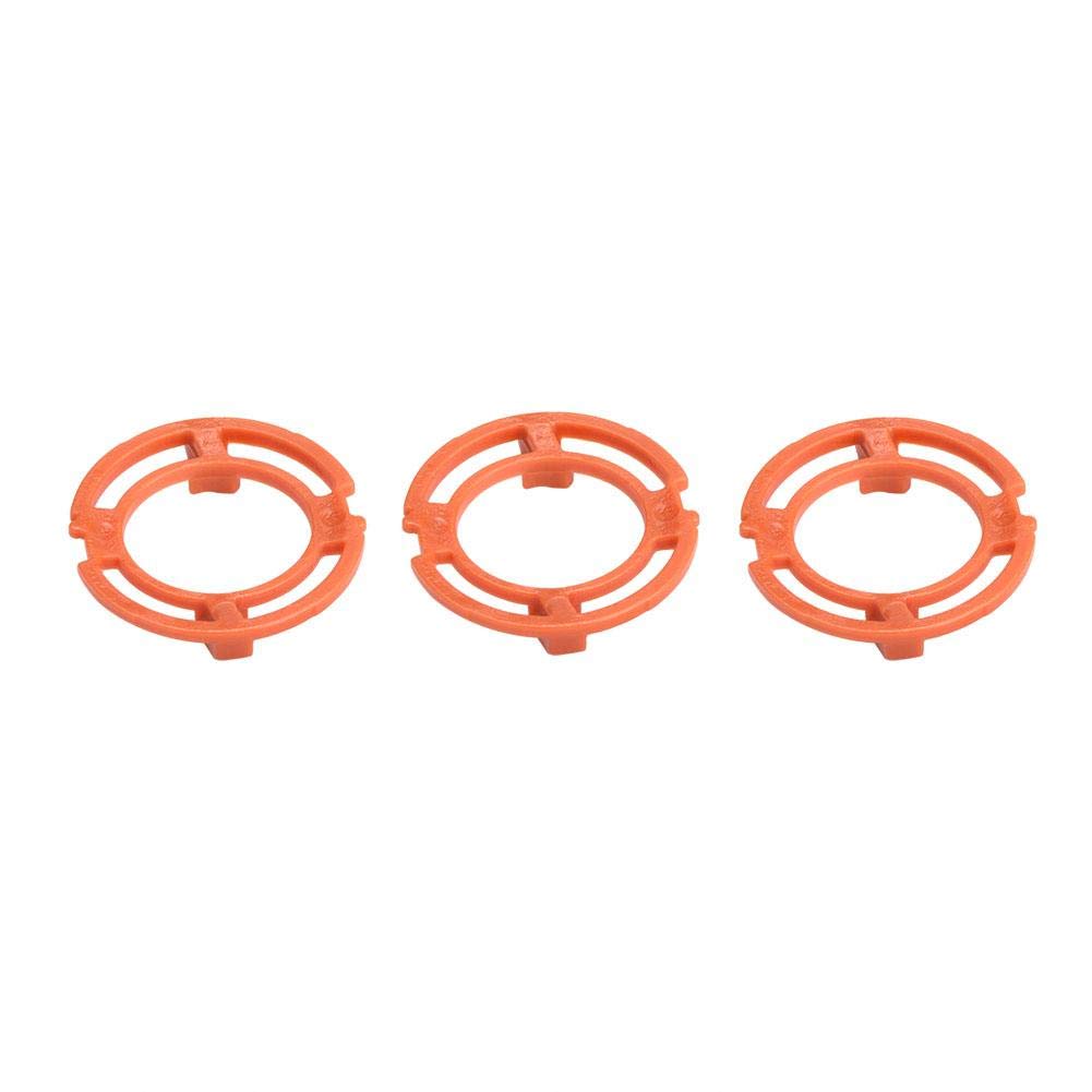 Maxmartt 3 Pcs Blade Retaining Ring Men's Shaver Razor Lock Ring Retaining Ring Orange Blade Retaining Plate Holder Compatible for Norelco Series 7000 Beauty and Personal Care Maxmartt