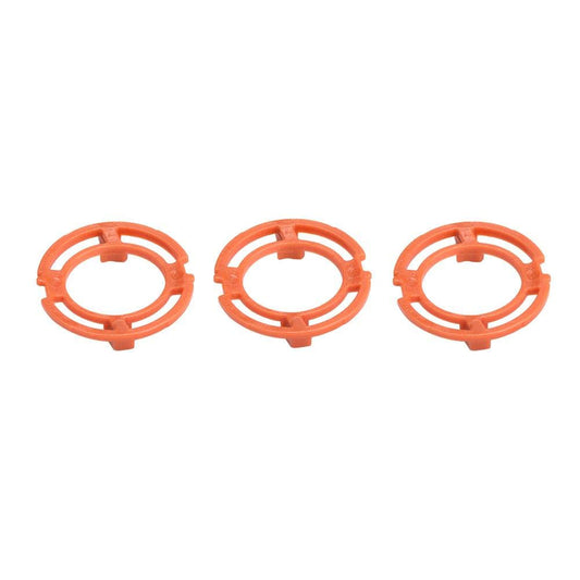 Maxmartt 3 Pcs Blade Retaining Ring Men's Shaver Razor Lock Ring Retaining Ring Orange Blade Retaining Plate Holder Compatible for Norelco Series 7000 Beauty and Personal Care Maxmartt