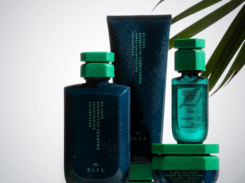 R+Co BLEU Optical Illusion Smoothing Oil - Adds Sleek Style, High Shine, Tames Flyaways, and Provides Separation with Lightweight, Nourishing Beauty & Personal Care R+Co