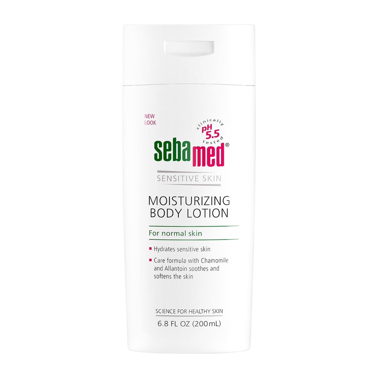 Sebamed Moisturizing Body Lotion for Sensitive Skin pH 5.5 Hypoallergenic Naturally Soothes and Moisturizes 6.8 Fluid Ounces (200 Milliliters) Beauty & Personal Care SEBAMED