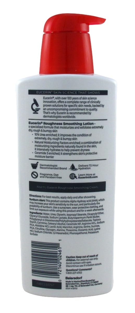 Eucerin Lotion Roughness Smoothing Dry Skin 16.9 Ounce (Pack of 6) Beauty & Personal Care Eucerin