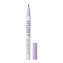 Ruby Kisses Party Proof Eyeliner, Pastel Colors Premium Felt-tip Waterproof Long-lasting Eyeliner (Lavender Latte) Beauty & Personal Care Ruby Kisses