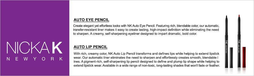 Nicka K Auto Lip Liner AA36 DARK ORCHID Beauty & Personal Care NICKA K NEW YORK