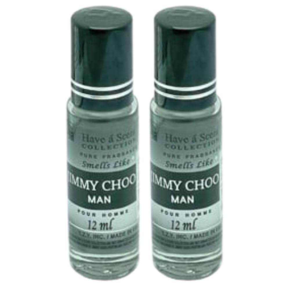E de B Smell Like Jimmy CH Man Pour Homme Roll On Oil 12ml (Pack of 2) Beauty & Personal Care E de B