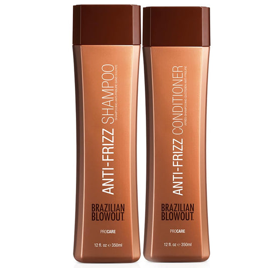 Brazilian Blowout Anti-Frizz Shampoo & Conditioner,2 count (Pack of 1) Beauty & Personal Care BRAZILIAN BLOWOUT