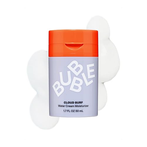 Bubble Skincare Cloud Surf Water Cream Moisturizer - Mattifying & Hydrating Moisturizer for Oily Skin - Lightweight Travel Face Moisturizer to Help Beauty & Personal Care Bubble Skincare
