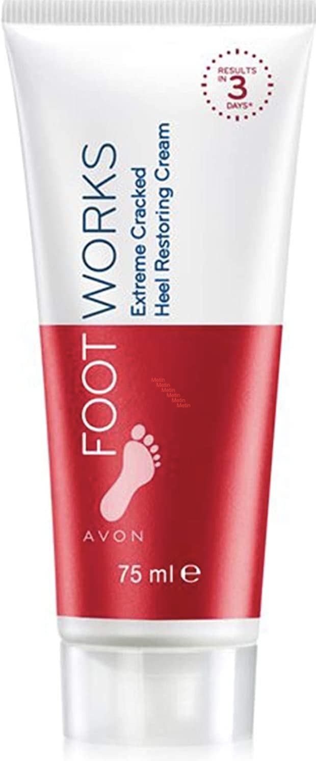 Avon Foot Works Maximum Strength Cracked Heel Cream - Lot of 2 Beauty & Personal Care AVON